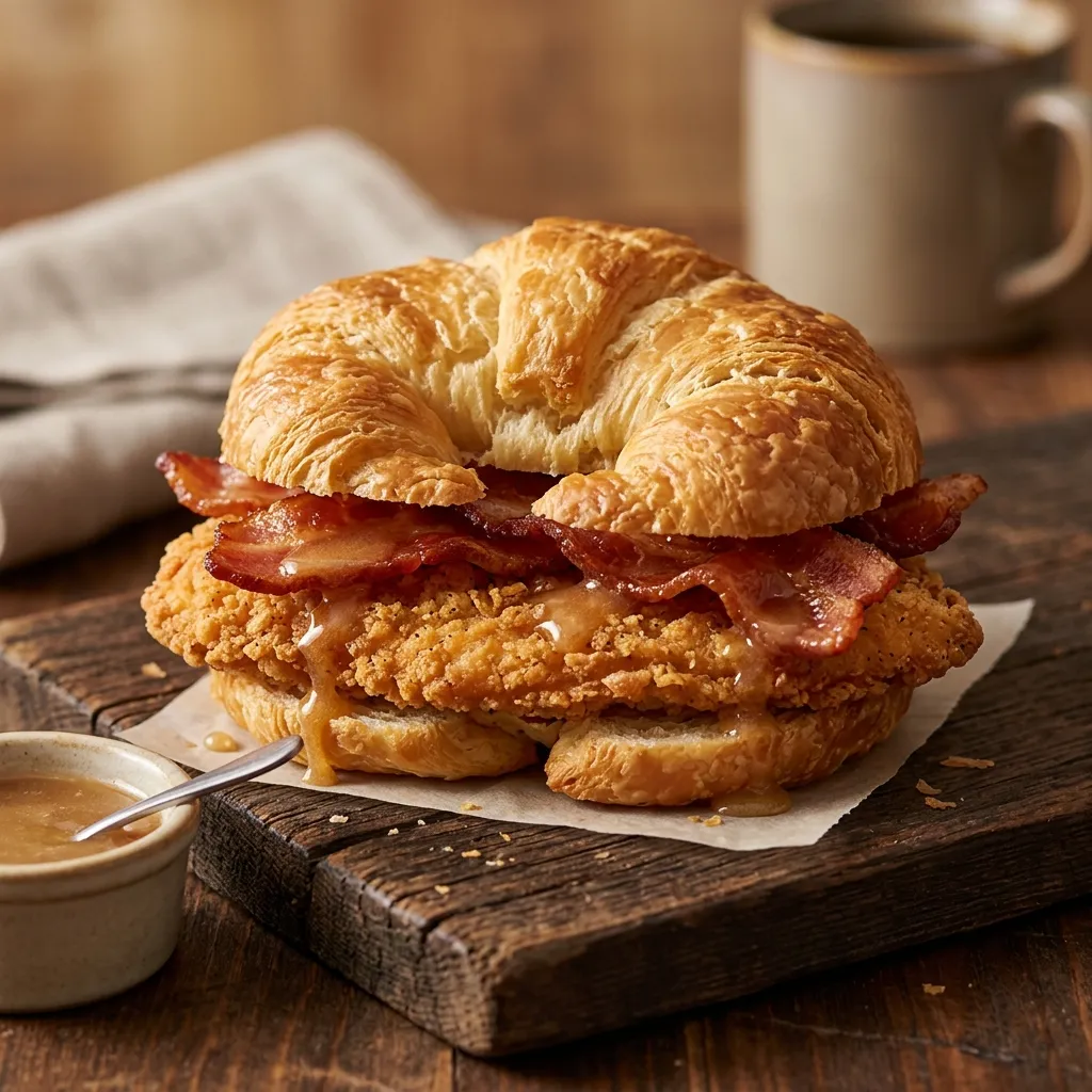 Maple Bacon Chicken Croissant